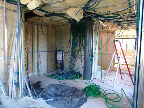 Rénovation intérieure en cours